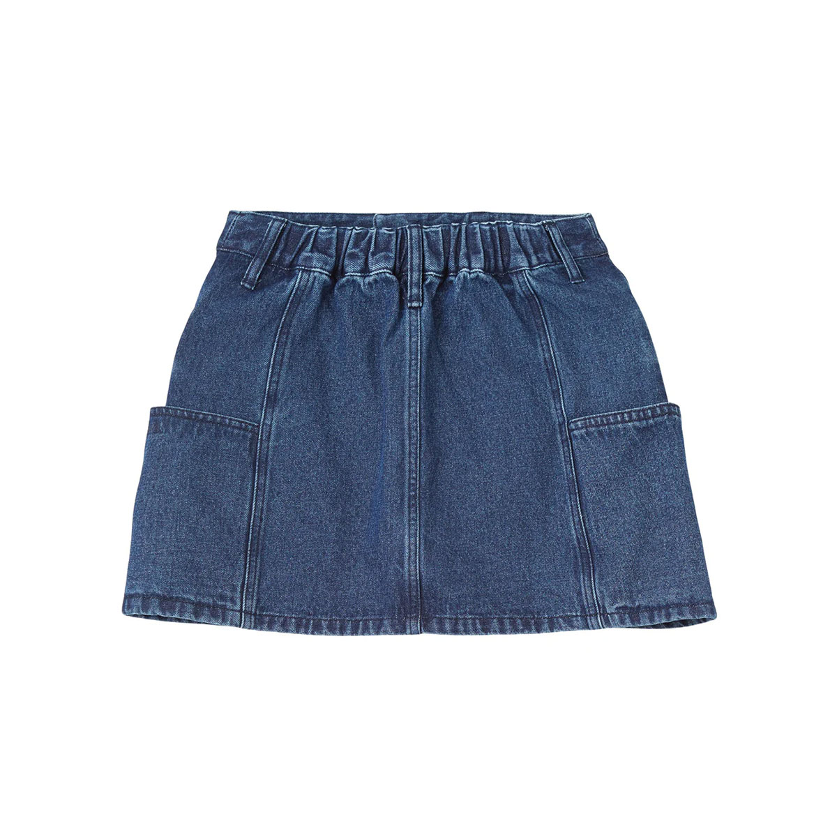 MILKFED. | PANELED POCKET DENIM MINI SKIRT��103262032002��