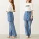 MILKFED. | PANELED POCKET DENIM MINI SKIRT��103262032002��