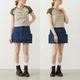 MILKFED. | PANELED POCKET DENIM MINI SKIRT��103262032002��