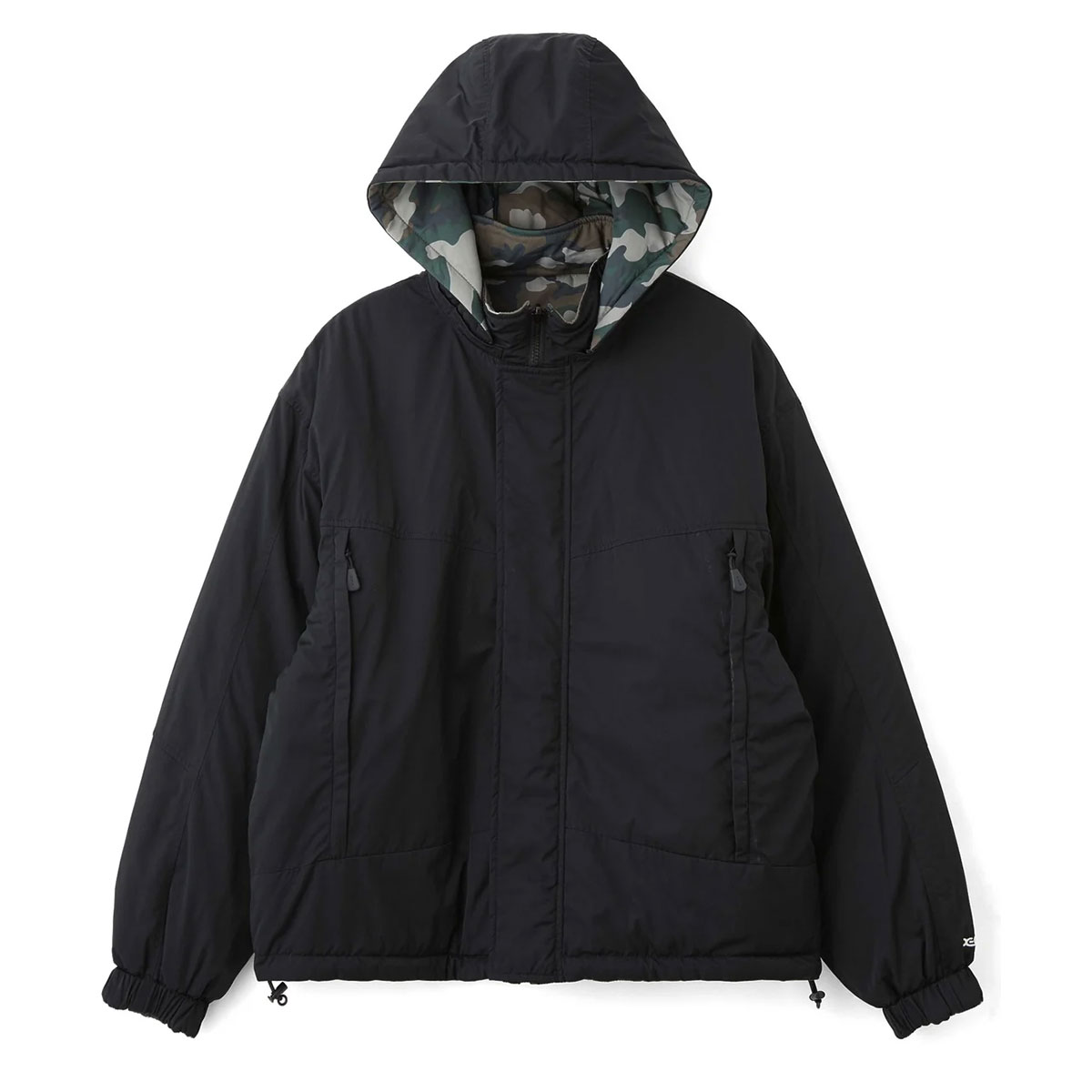 X-GIRL  | FACE EMBROIDERED PATCH REVERSIBLE JACKET��105263021003��