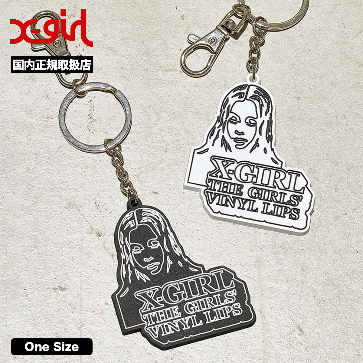 ��30%OFF ���ꥹ�ޥ�������ۥ��å��������� �����ۥ���� �֥��� ��С� FACE �� LOGO RUBBER KEY CHARM ���� �߸� �� �� �Хå� �� �͵��֥��� X-GIRL ���� 2023 �����105231054009��