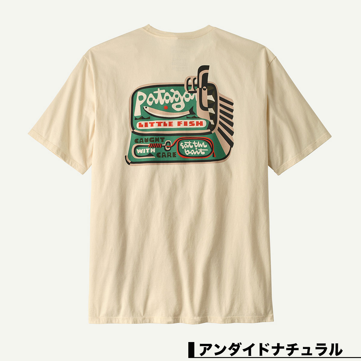 20%OFF ۥѥ˥ Patagonia  ȾµT ȥåץ Хåץ 3 S M ե  ȥɥ  ͵ ֥ | Men's Aquatic Action Organic T-Shirt37801  