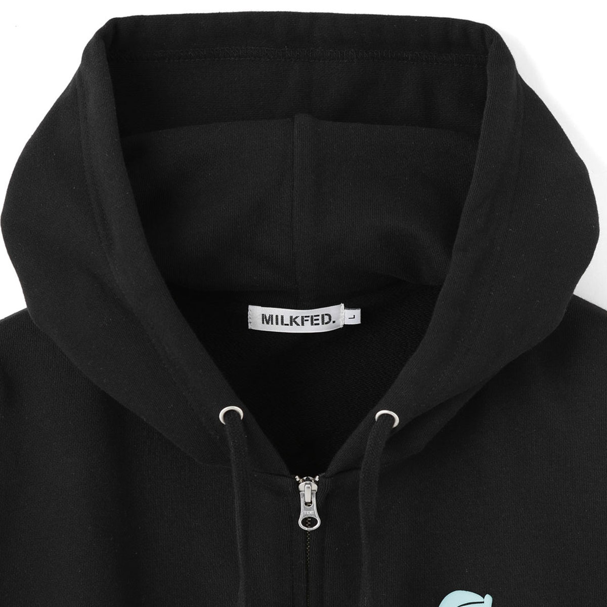 MILKFED. | MELTY CHERRY WIDE ZIP UP HOODIE��103261012009��