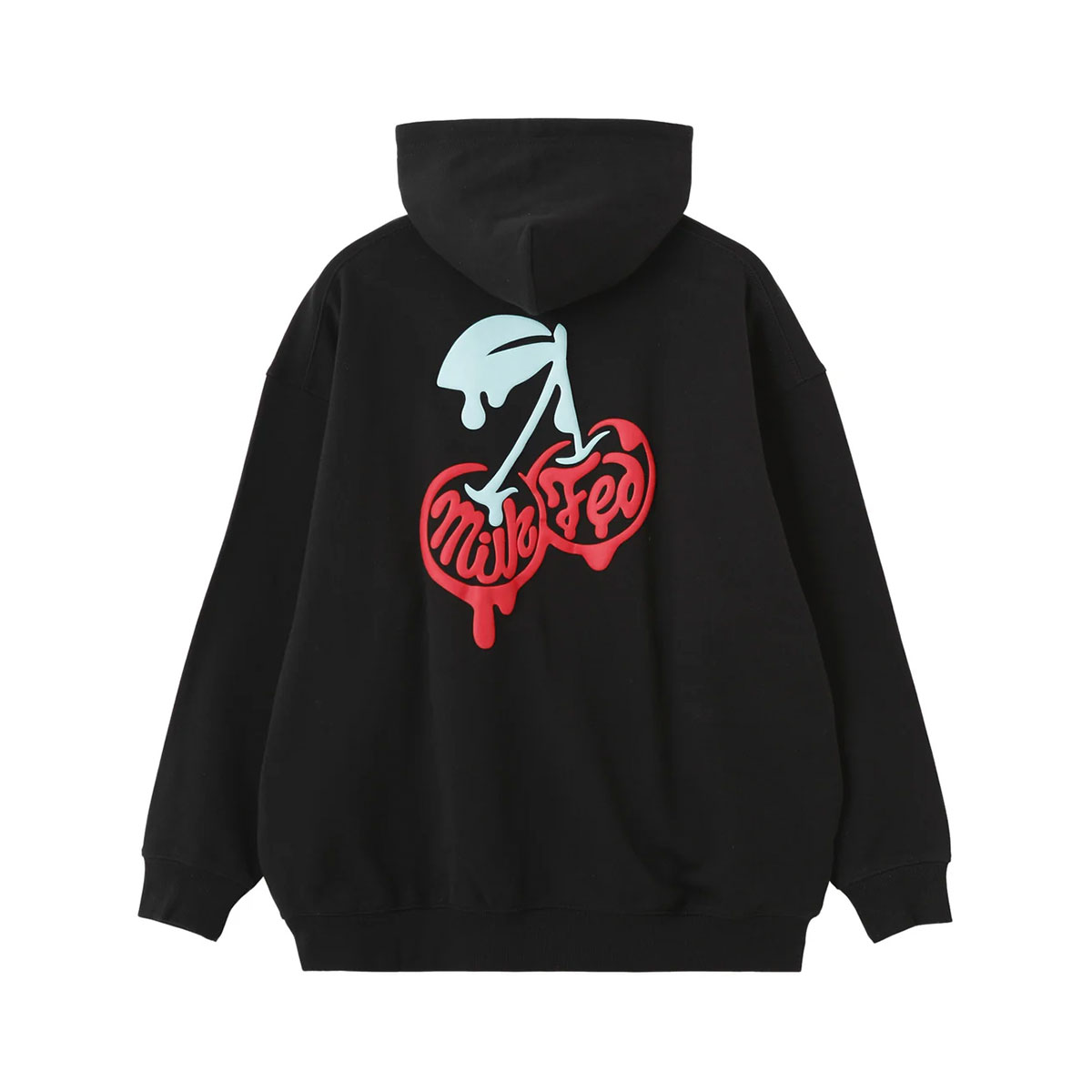 MILKFED. | MELTY CHERRY WIDE ZIP UP HOODIE��103261012009��