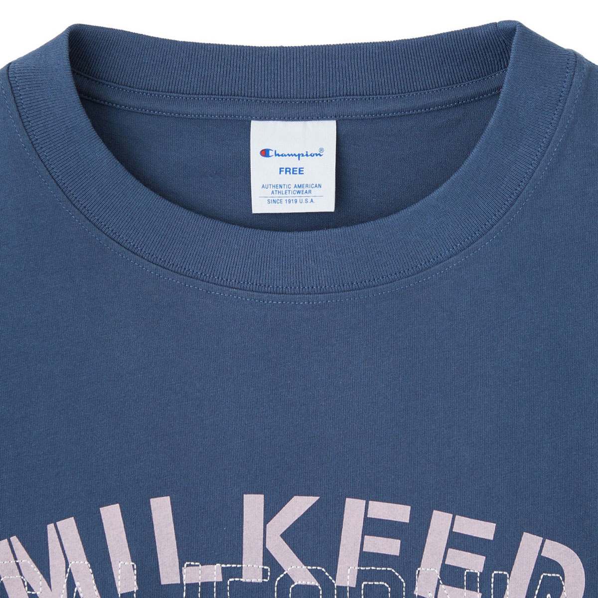 MILKFED. | MILKFED.��CHAMPION LAYER LOGO BIG TEE��103262011001��