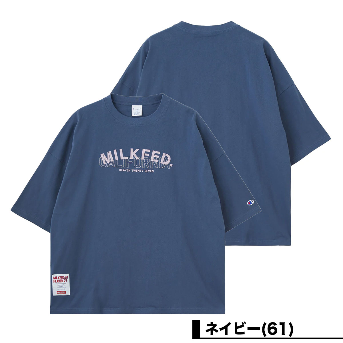 MILKFED. | MILKFED.��CHAMPION LAYER LOGO BIG TEE��103262011001��
