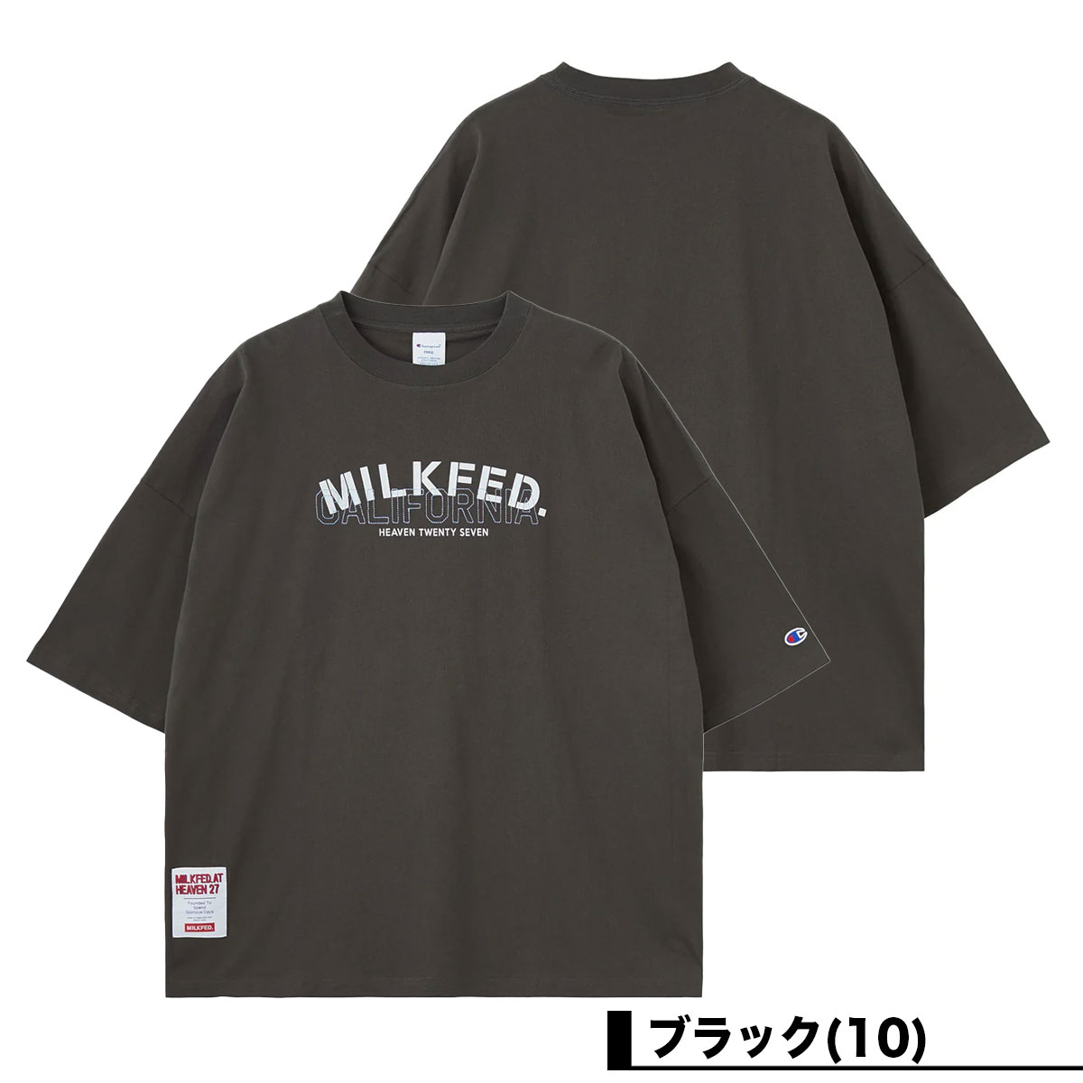 MILKFED. | MILKFED.��CHAMPION LAYER LOGO BIG TEE��103262011001��