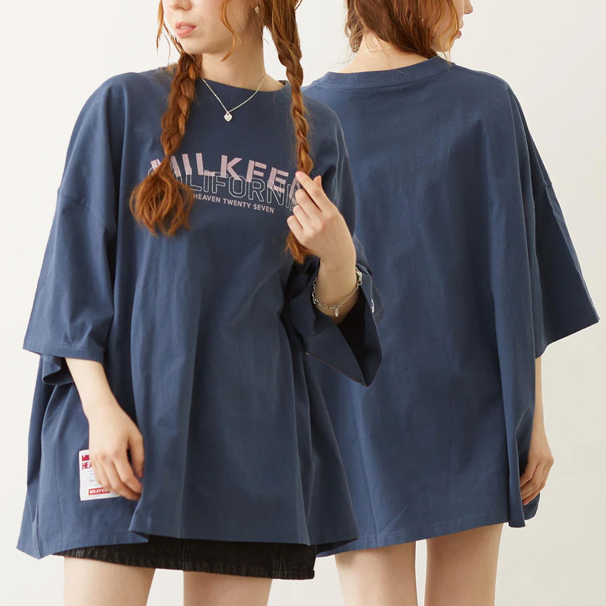 MILKFED. | MILKFED.��CHAMPION LAYER LOGO BIG TEE��103262011001��