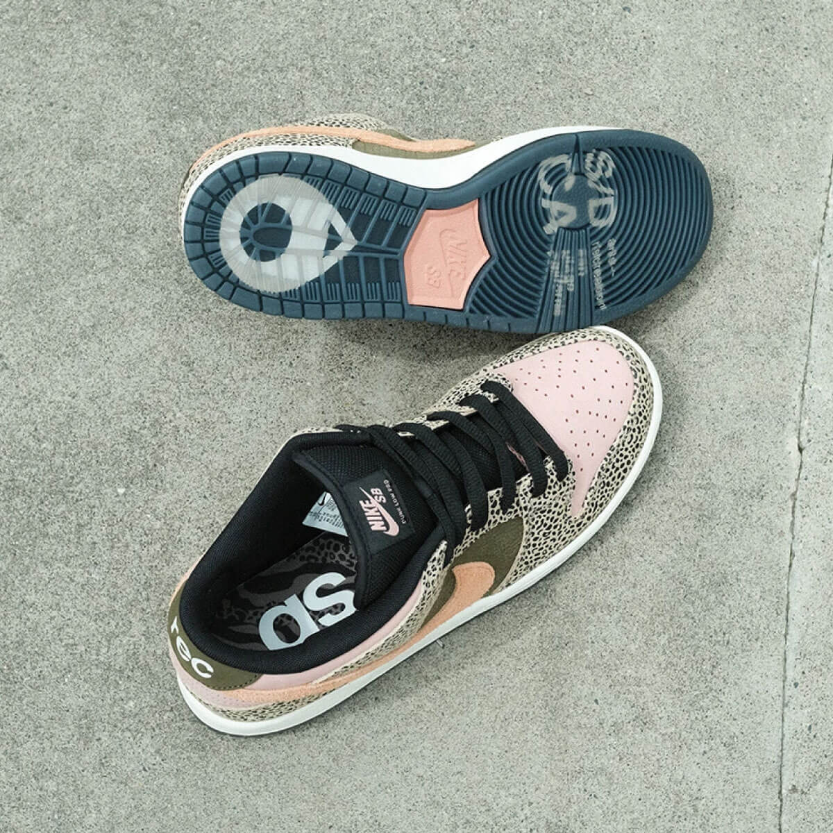 NIKE SB �ʥ��������ӡ� �ʥ���sb ���󥯥��� �ץ� QS �����ĥ�å� ��� ���ˡ����� �������塼 �������å� �������ȥܡ��� �����ܡ� nikesb �� �͵� �֥��� | DUNK LOW PRO QS "Arts-Rec"��IH3211-200��