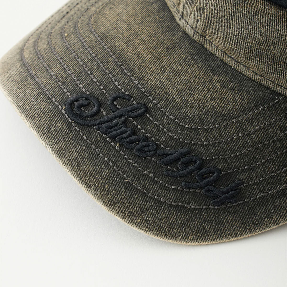 ���å��������� ��ǥ����� �ǥ˥७��å� 6�ѥͥ� ���� �ɽ� ��2�� ���ȥ꡼�ȿ͵��֥��� X-GIRL 2025 ���� | EMBROIDERED LOGO FADED 6PANEL CAP��105253051006��