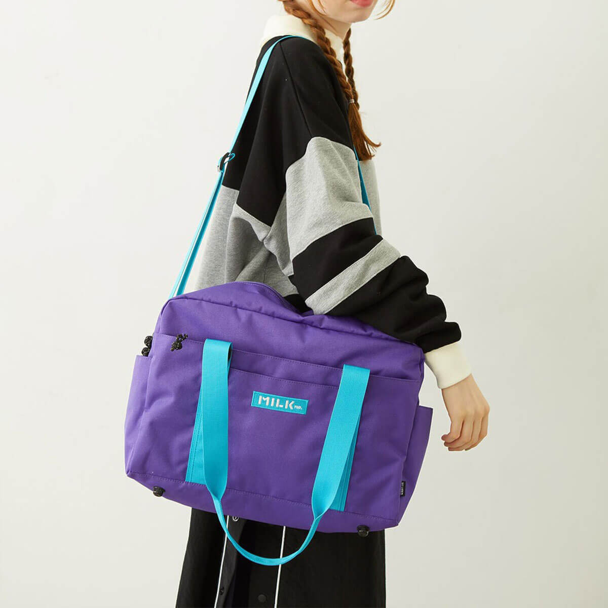 MILKFED. BFF BOSTON BAG��103261053003��