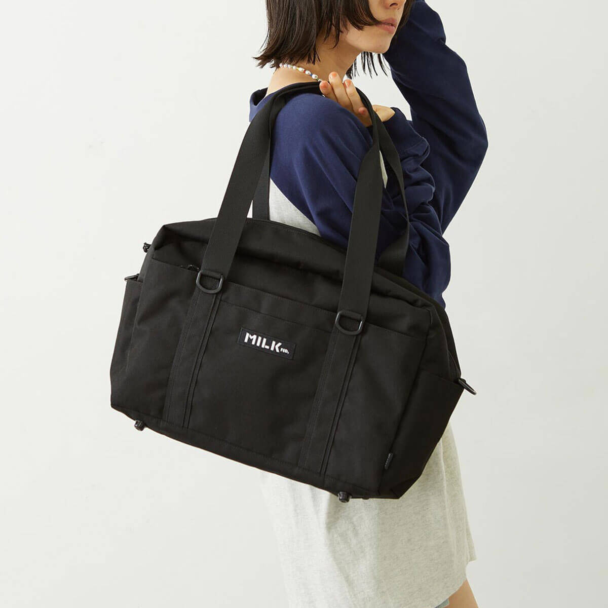 MILKFED. BFF BOSTON BAG��103261053003��