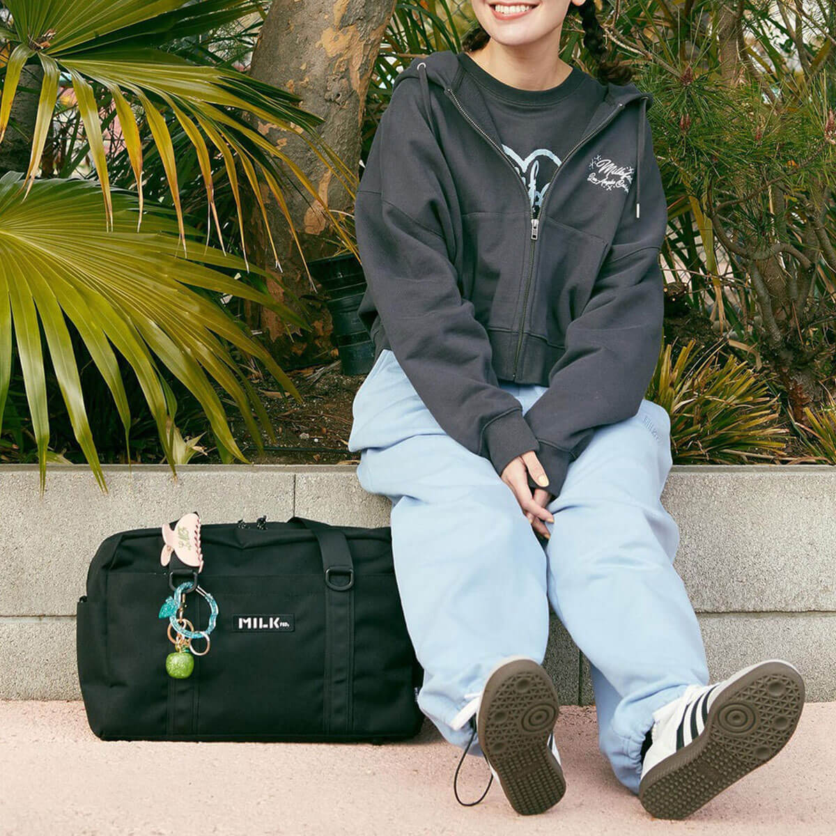 MILKFED. BFF BOSTON BAG��103261053003��