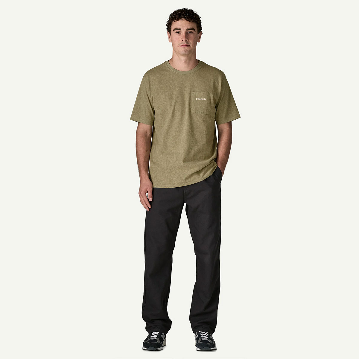 Patagonia | Men's Boardshort Logo Pocket Responsibili-Tee��37655��