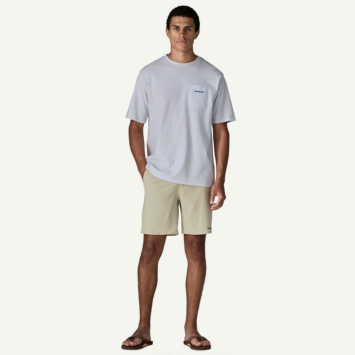 Patagonia | Men's Boardshort Logo Pocket Responsibili-Tee��37655��