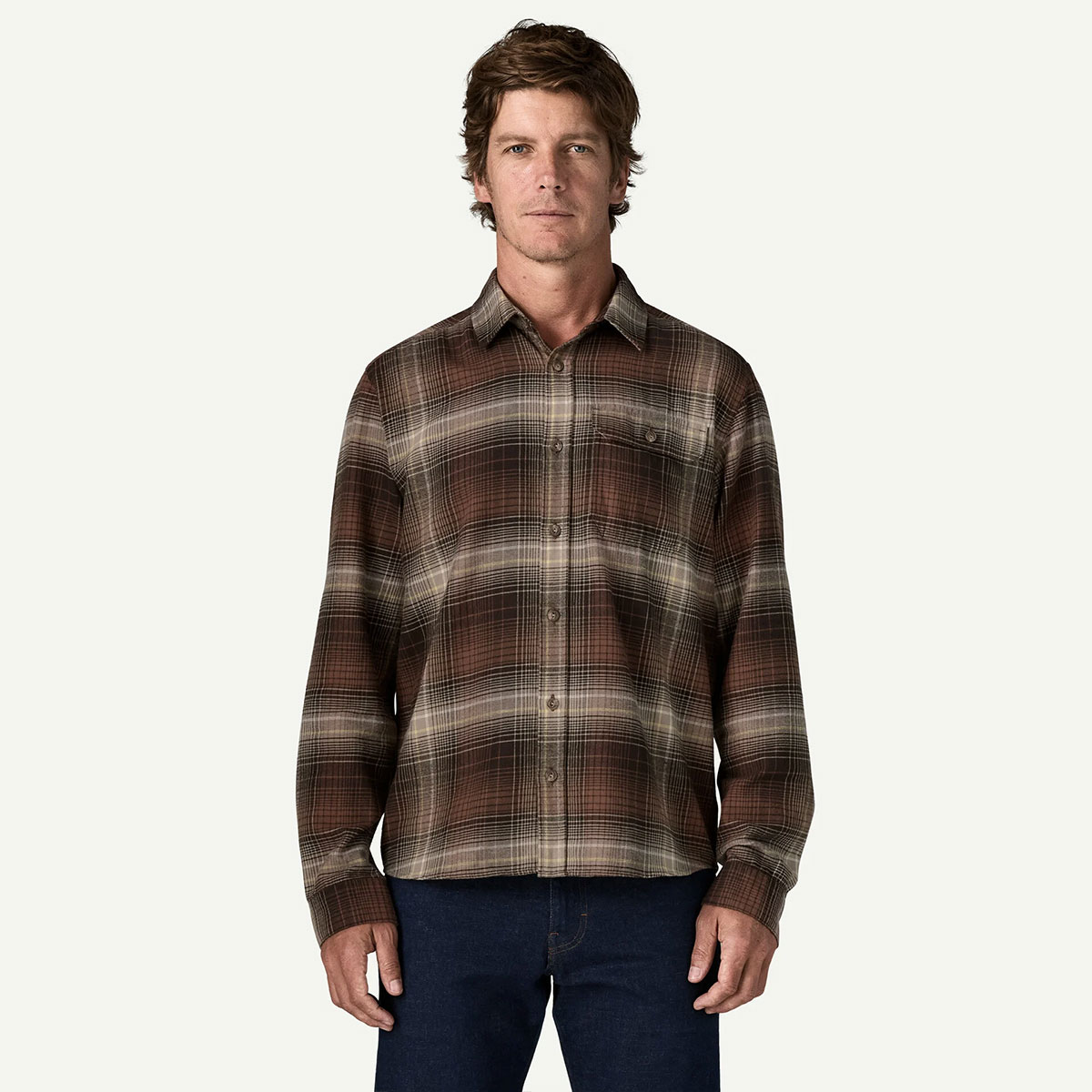 Patagonia  | Men's Long-Sleeved Lightweight Fjord Flannel Shirt��42410��
