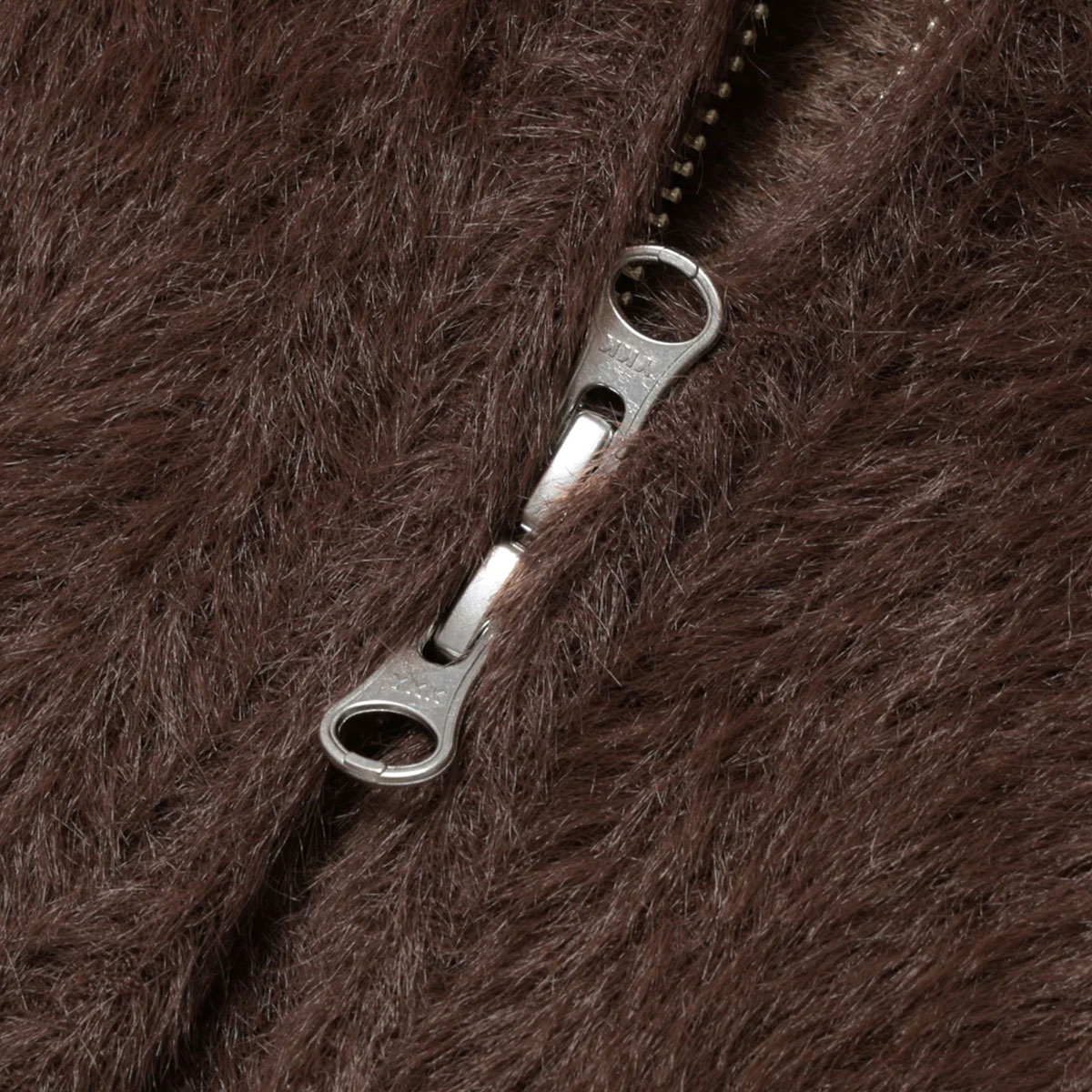 ���å��������� �ե른�å� ���㥮���˥å� ���㥬���ɥ˥å� �֥�å� ���� ���ȥ꡼�ȿ͵��֥��� X-GIRL ���� 2025 ���� | LOGO JACQUARD ZIP UP SHAGGY KNIT TOP��105254015014��