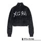 ���å��������� �ե른�å� ���㥮���˥å� ���㥬���ɥ˥å� �֥�å� ���� ���ȥ꡼�ȿ͵��֥��� X-GIRL ���� 2025 ���� | LOGO JACQUARD ZIP UP SHAGGY KNIT TOP��105254015014��