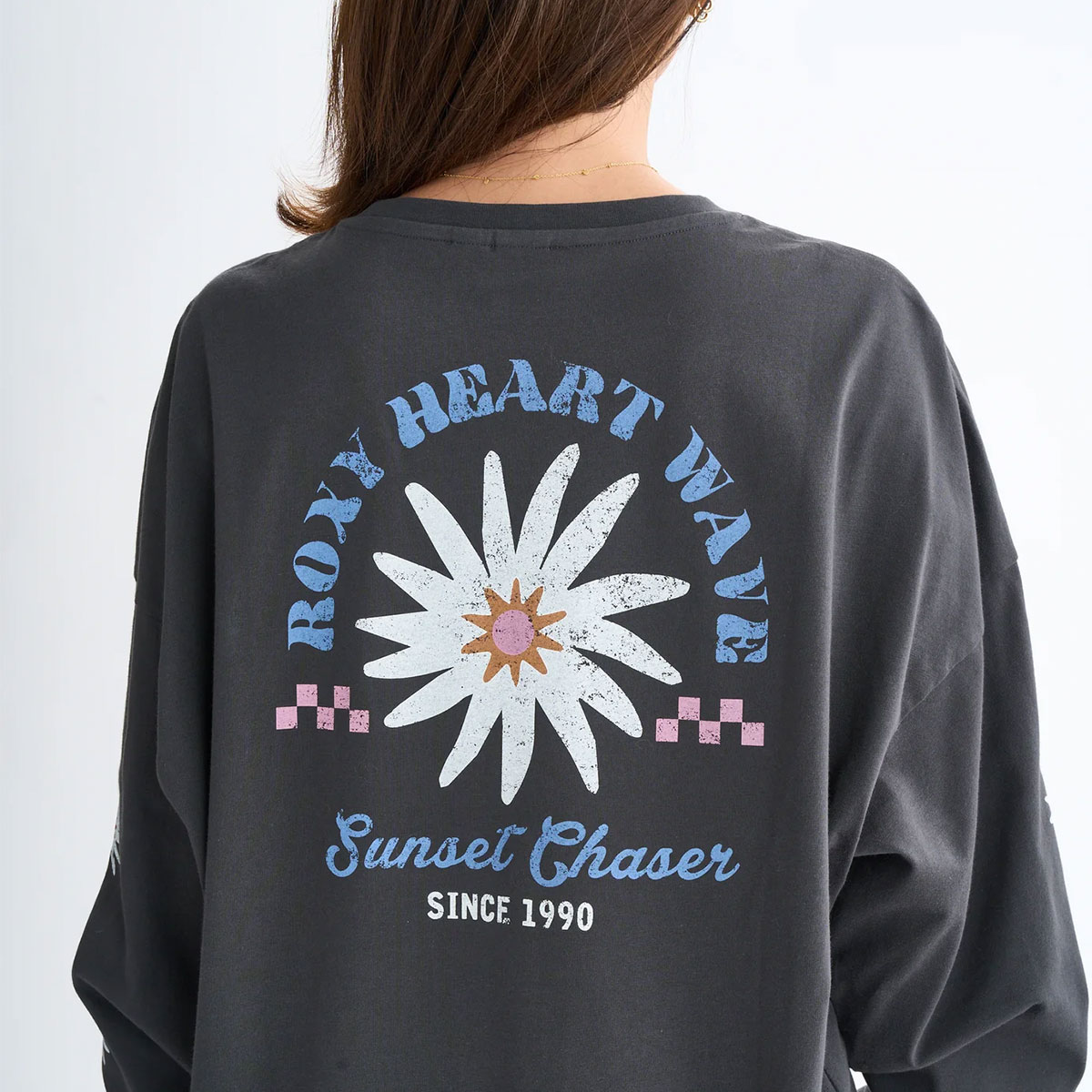 ��30%OFF �������ROXY �������� ��ǥ�����  ����T ĹµT����� �ȥåץ� �Хå��ץ��� �ե� �� ��3�� S M L�����ե��� �͵� �֥��� | BELLIS L/S TEE��RLT254033��