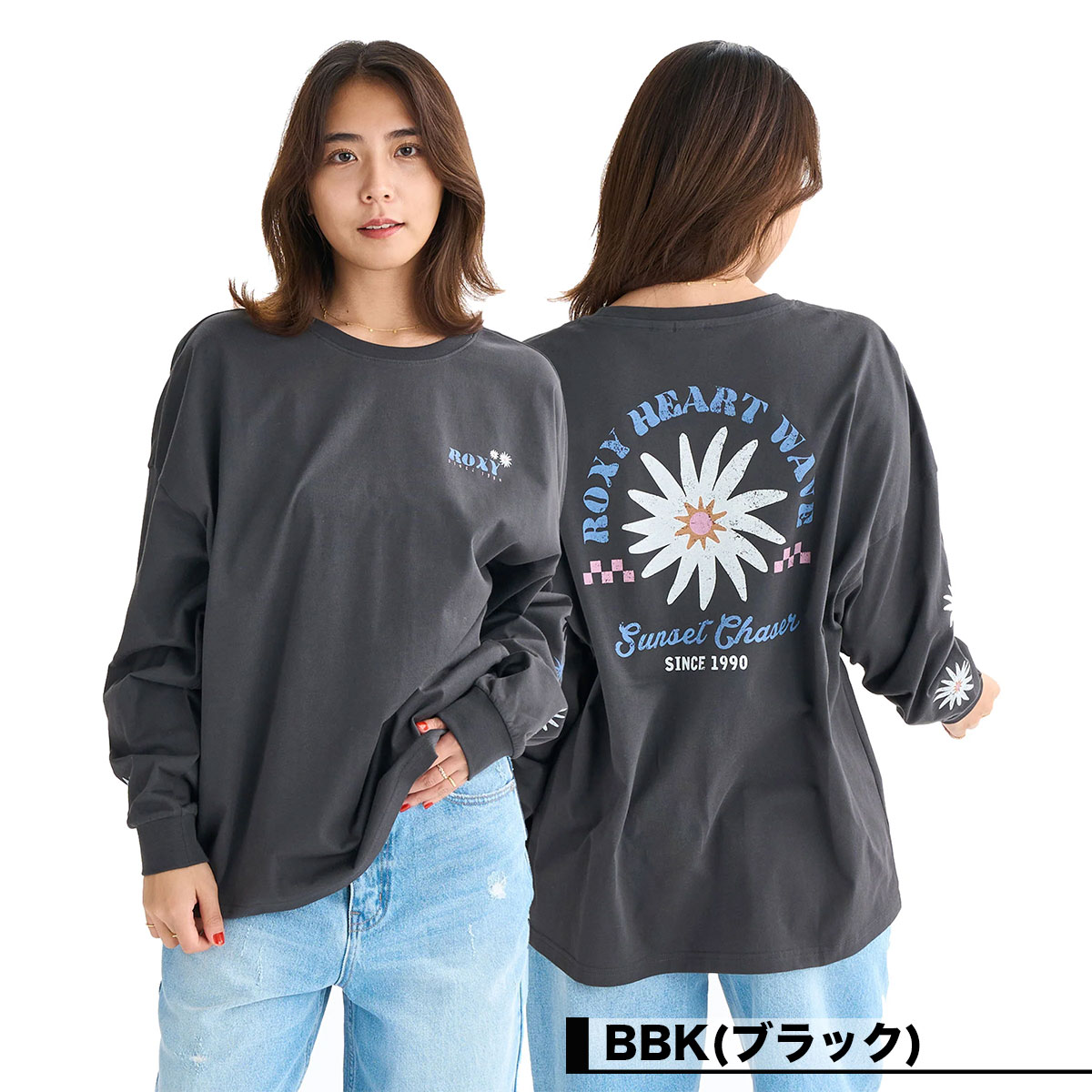 ��30%OFF �������ROXY �������� ��ǥ�����  ����T ĹµT����� �ȥåץ� �Хå��ץ��� �ե� �� ��3�� S M L�����ե��� �͵� �֥��� | BELLIS L/S TEE��RLT254033��