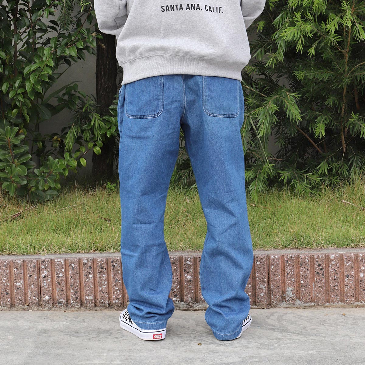 FIVE BROTHER �ե����֥֥饶�� �ǥ˥� ���������ѥ�� ��� ��ǥ����� M L �͵��֥��� ���� ���� 2025 | DENIM EASY PANTS ��152590D��