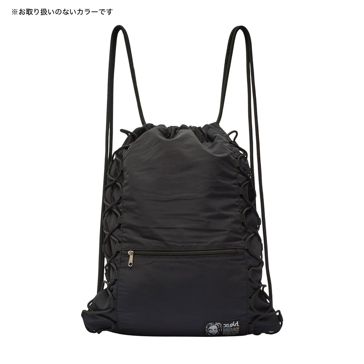 X-girl | FACE LABEL KNAPSACK��105262053001��
