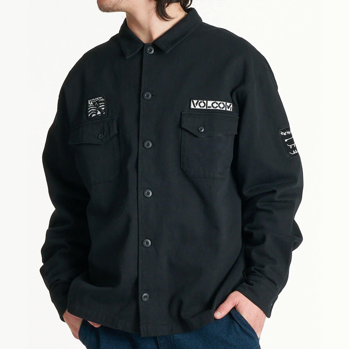 VOLCOM | THE EVERGREEN LS SHIRTS��BG052100��