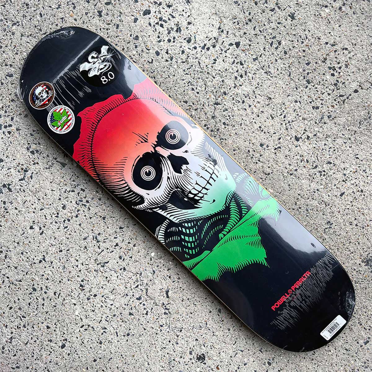 ѥ ڥ륿 ȥܡ ǥå ܡ 8.0inc ֥å   ͵ ֥ POWELL PERALTA    | RIPPER GREEN FADEDCGAPPF24RI24220