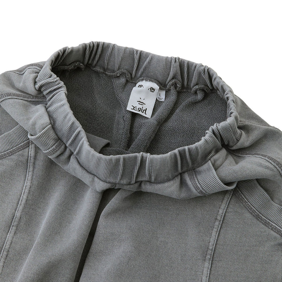 ���å��������� �������åȥѥ�� �������ȥ��� ���å��� ���졼 M ���ȥ꡼�ȿ͵��֥��� X-GIRL ���� 2025 ���� | BLEACHED SWEAT PANTS��105254031002��