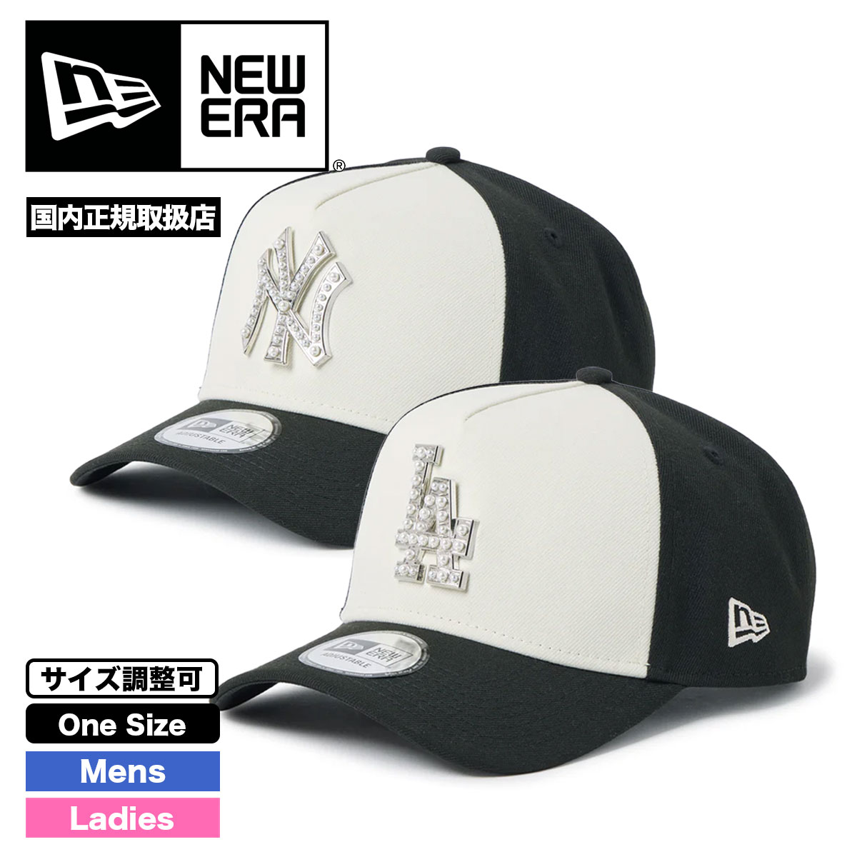 NEW ERA | 9FORTY A-Frame MLB Pearl Badge��14744960�ۡ�14744953��
