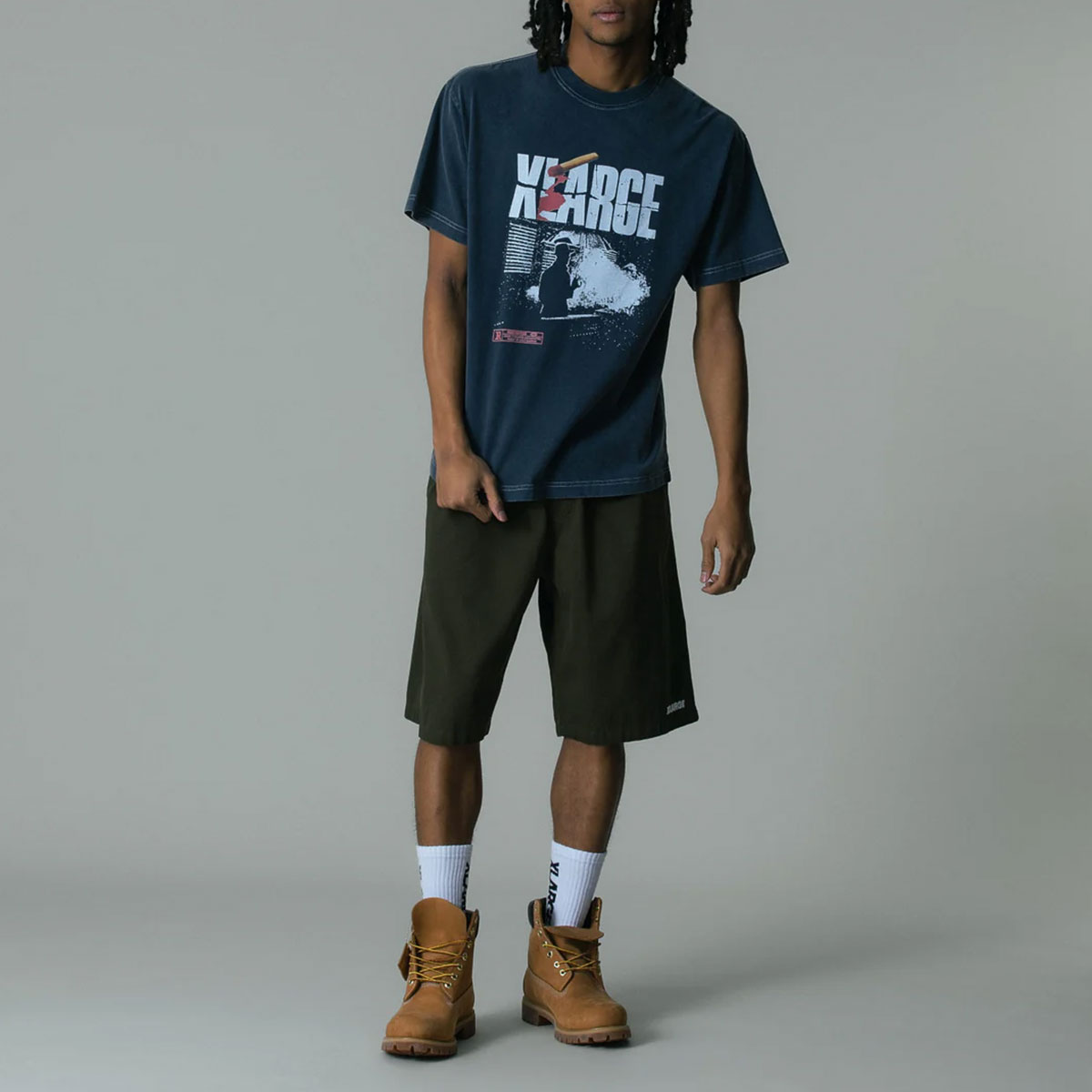 XLARGE  | LOOSE EASY SHORT PANTS��101262031011��