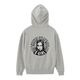 XGIRL |CIRCLE MESSAGE AND FACE ZIP UP SWEAT HOODIE��105261012016��