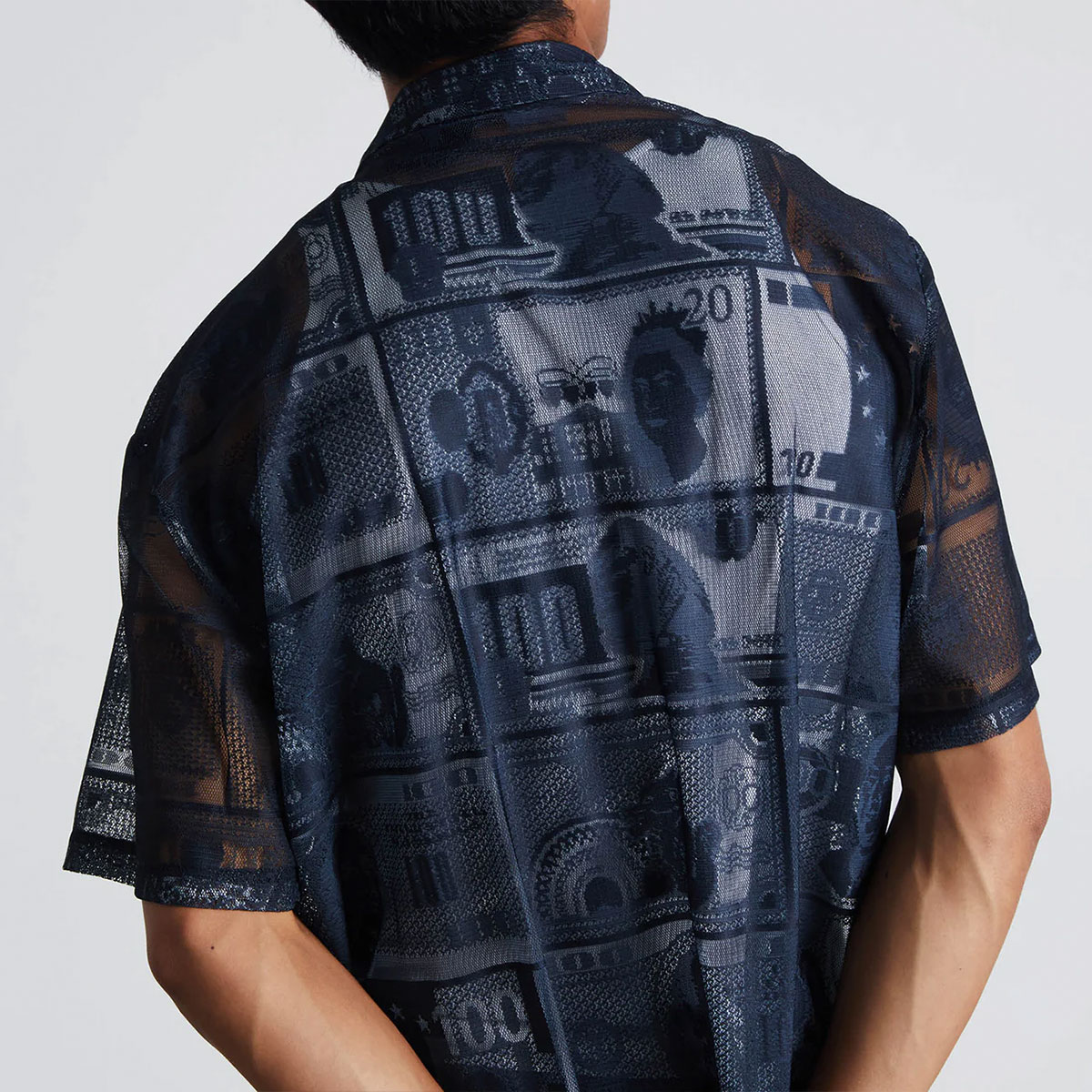 huf  | GLOBAL CURRENCY LACE SHIRT��BU00271��