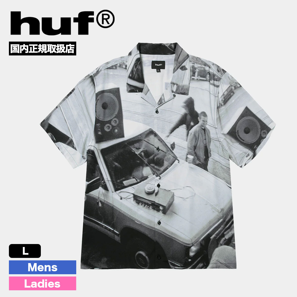 huf  | BURNSIDE RESORT SHIRT��BU00273��
