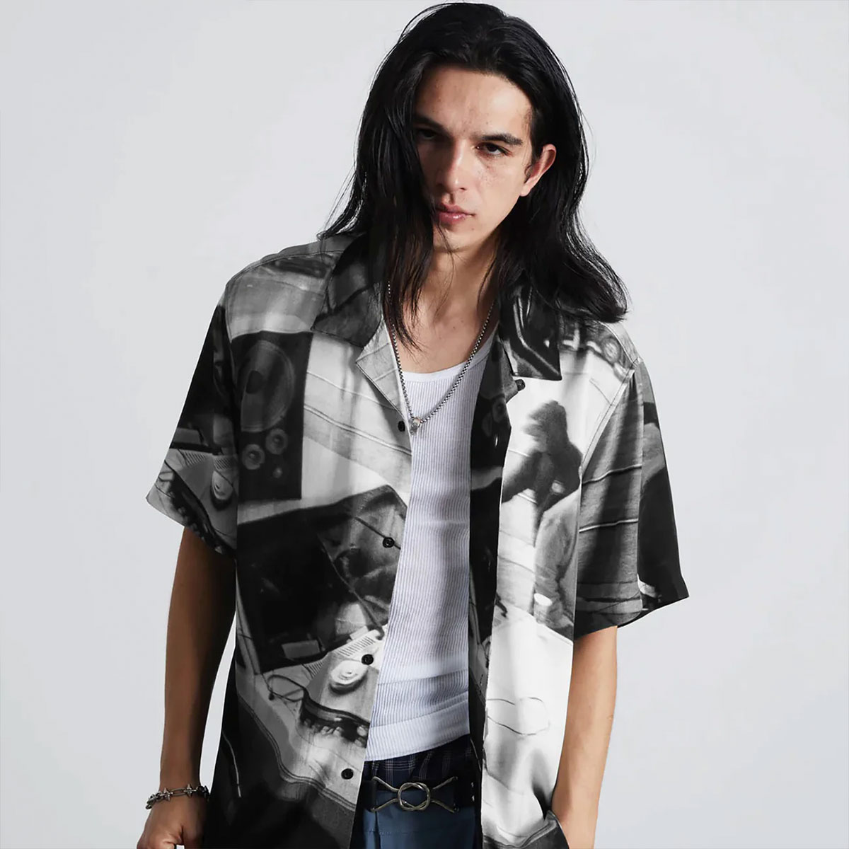 huf  | BURNSIDE RESORT SHIRT��BU00273��