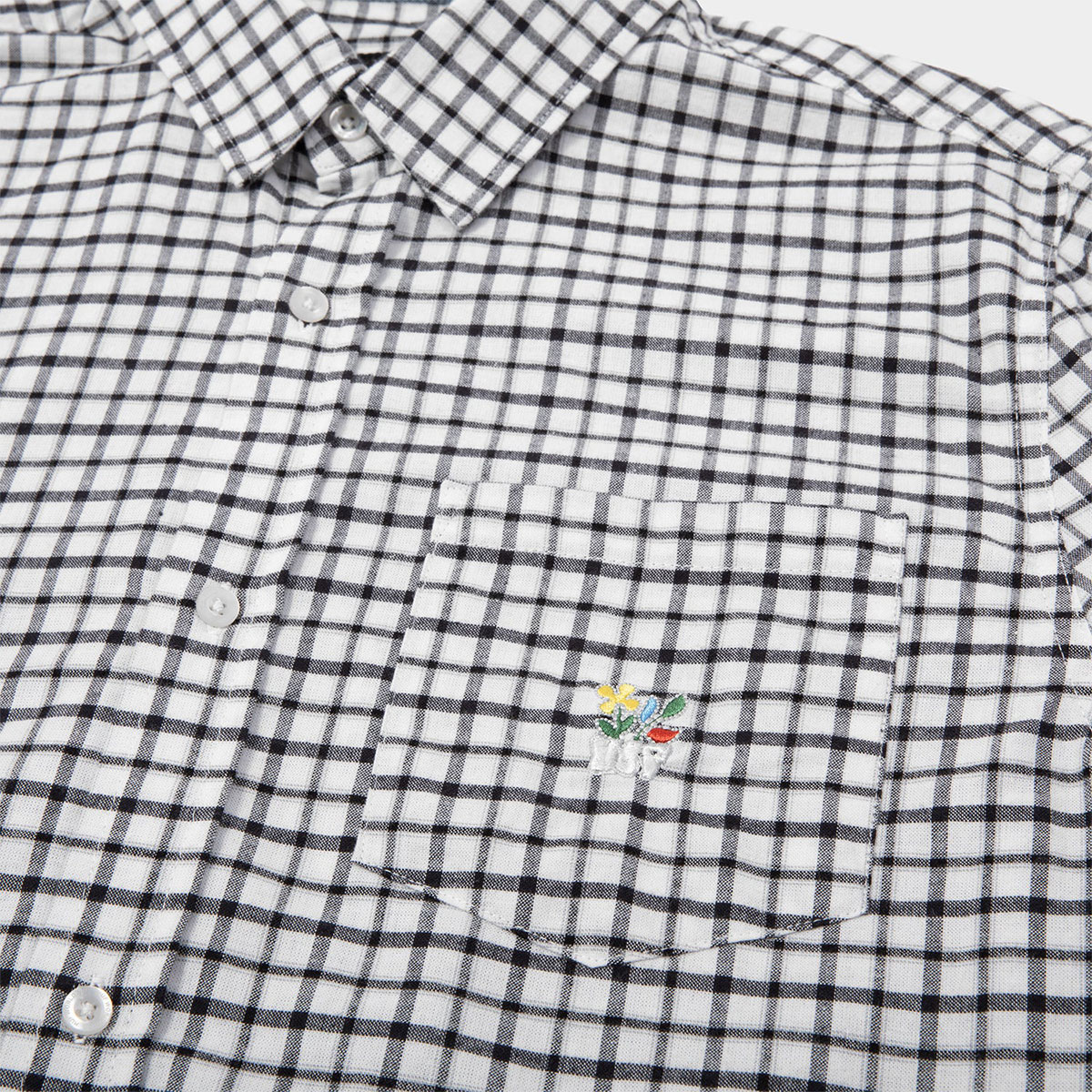 20%OFF ۥϥ HUF Ĺµ   ǥ 奢   ܡ  ͵֥  | ECHO OXFORD PLAID SHBU00215 