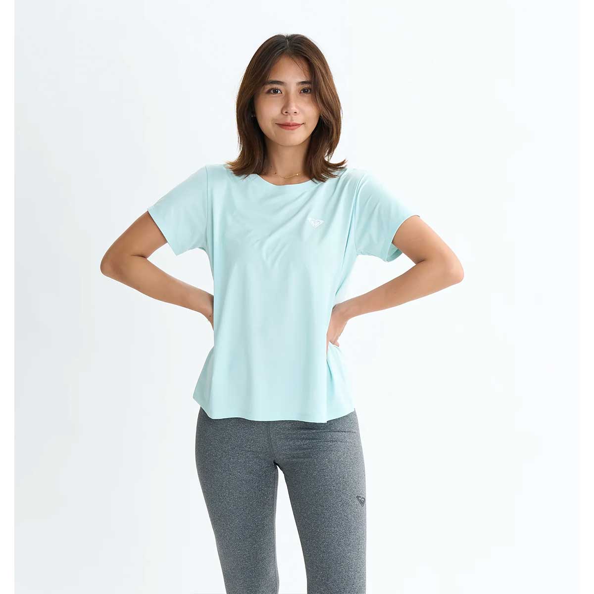 �ڥ��ꥹ�ޥ��������ROXY �������� ��ǥ����� ȾµT����� ®�� ��Φξ�� UV���å� ��3�� M L ���� �ե��åȥͥ� �͵� �֥��� | Fitness MY 1ST ROXY TEE��RST254536��