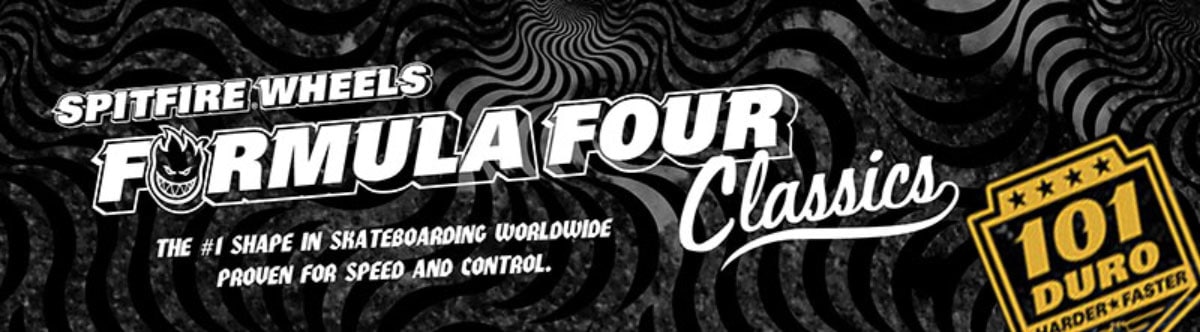 SPITFIRE WHEELS ԥåȥե   ܡ 52 53 54mm F4 101DURO ȥܡ ʪ ޥ ͵ ֥ ԥåȥե | FORMULA FOUR F4 101DURO CLASSICS211101635