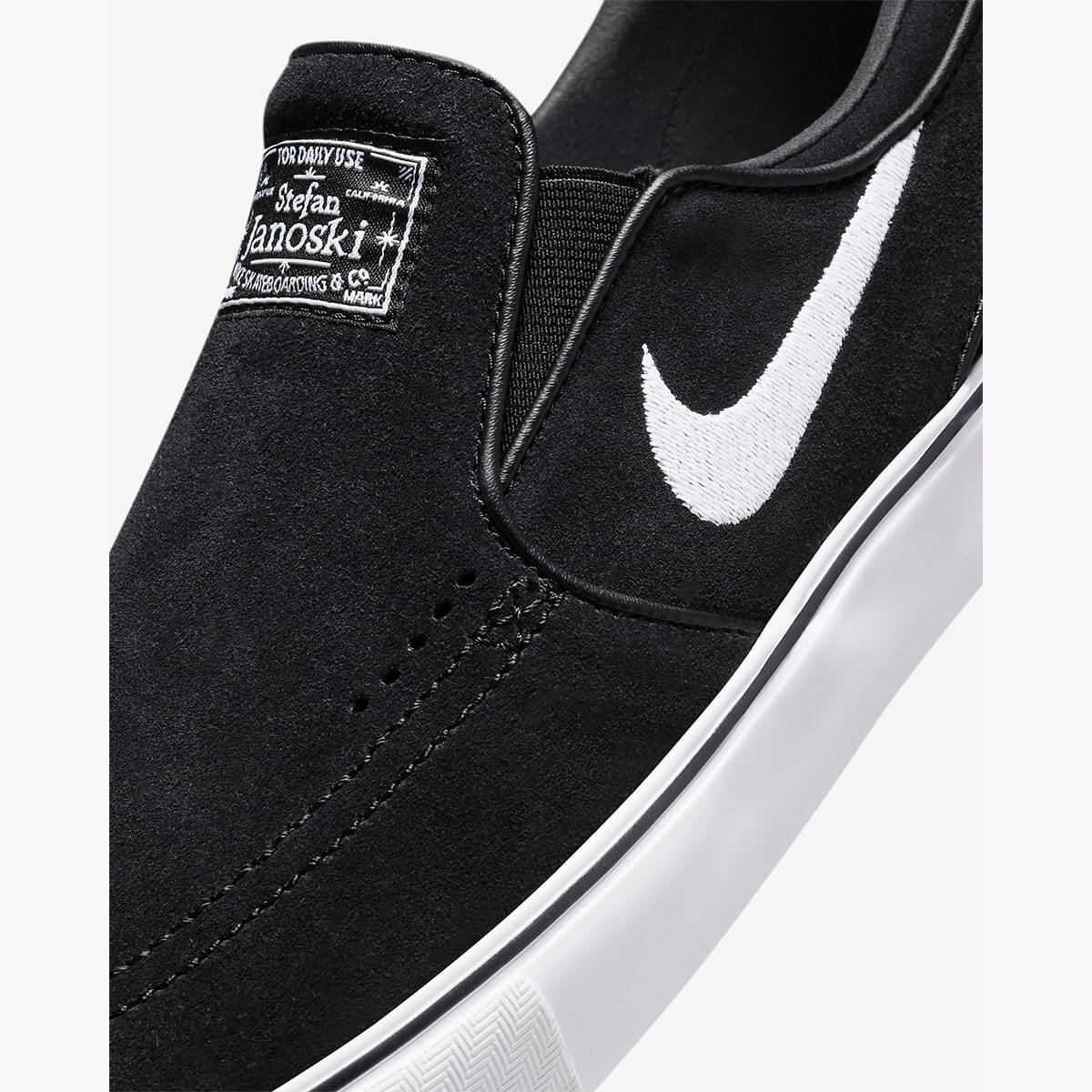 �ʥ��������ӡ� NIKE SB ��� �ʥ��� SB ����Υ�����+ ����å� �֥�å�/�ۥ磻�� ����åݥ� ���ˡ����� ɳ�ʤ� �͵� �֥���  | JANOSKI+SLIP��FN5893-001��