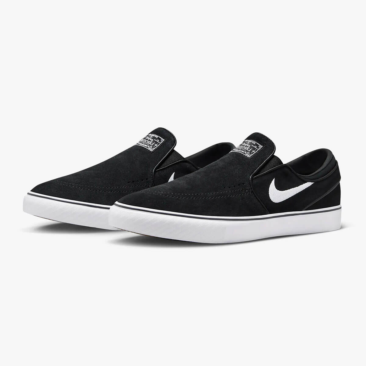 �ʥ��������ӡ� NIKE SB ��� �ʥ��� SB ����Υ�����+ ����å� �֥�å�/�ۥ磻�� ����åݥ� ���ˡ����� ɳ�ʤ� �͵� �֥���  | JANOSKI+SLIP��FN5893-001��