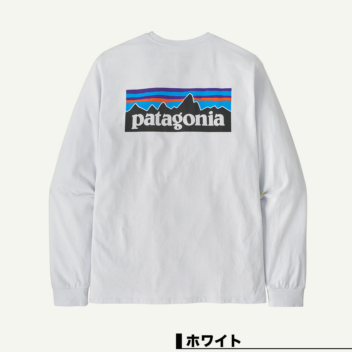 Patagonia �ѥ����˥� ��� ����T Ĺµ T����� ���� ���� P-6 �ȥåץ� �����ե��� ��� �����ȥɥ� ������ �͵��֥��� ���� 2025 ���� | Men's Long-Sleeved P-6 Logo Responsibili-Tee��38518�� 