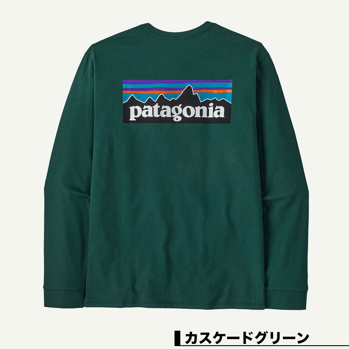 Patagonia �ѥ����˥� ��� ����T Ĺµ T����� ���� ���� P-6 �ȥåץ� �����ե��� ��� �����ȥɥ� ������ �͵��֥��� ���� 2025 ���� | Men's Long-Sleeved P-6 Logo Responsibili-Tee��38518�� 