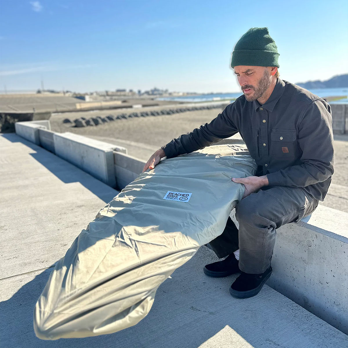 �����եܡ��� ���С� ������ �ǥå����С� �ߥåɥ�󥰥� �����ե���͵� �֥��� �ӡ����ɥǥ��� | BEACHED DAYS DECKCOVER MID 6.7 ft -8.4 ft��BY790003��