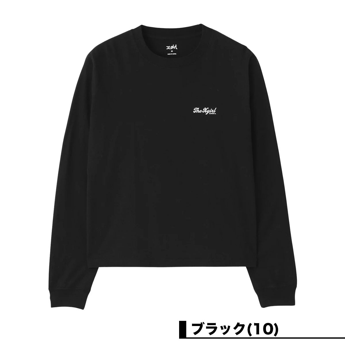 X-GIRL | ARCH LOGO AND FACE L/S TEE��105261011008��