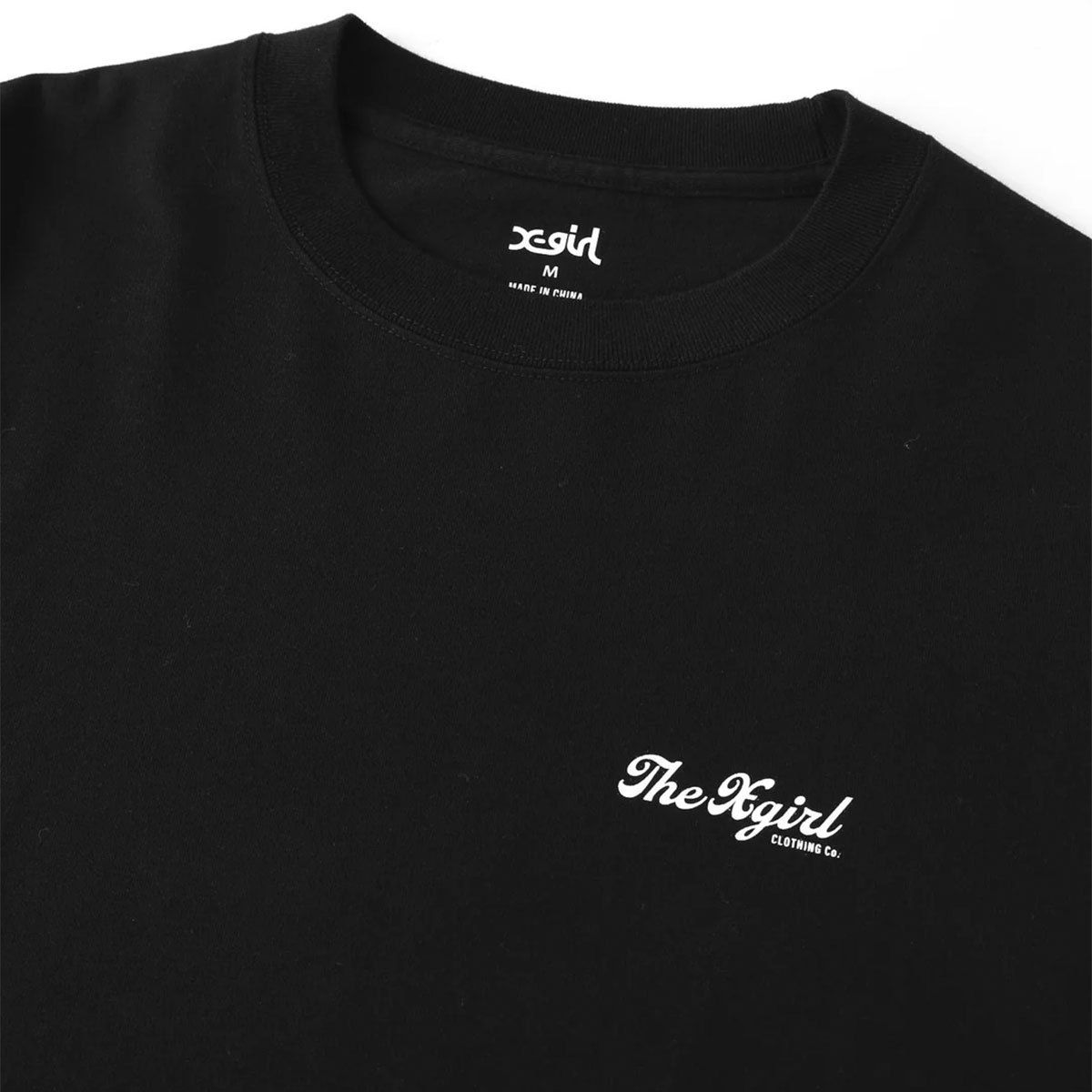 X-GIRL | ARCH LOGO AND FACE L/S TEE��105261011008��