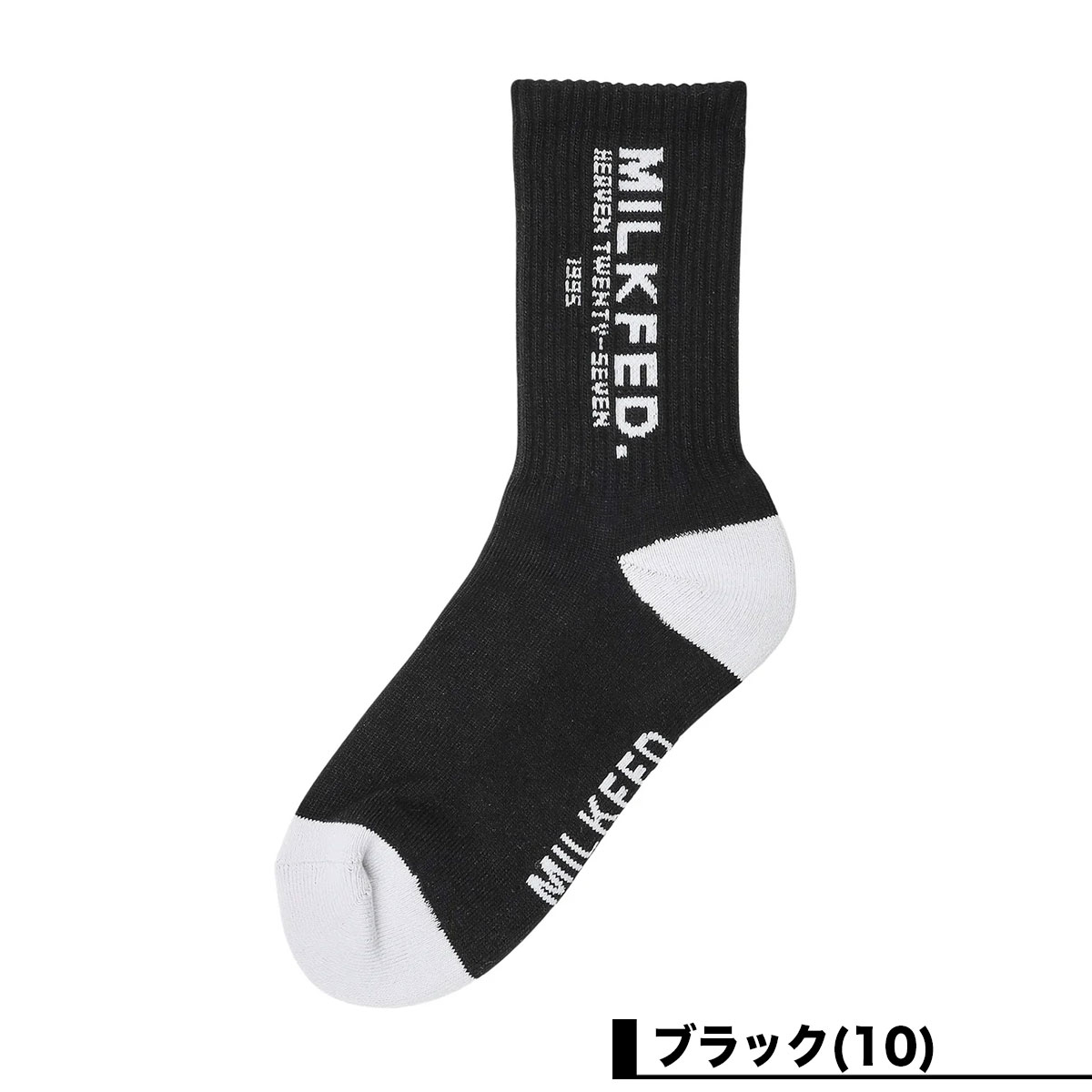 MILKFED.  | STENCIL LOGO SOCKS��103261054006��