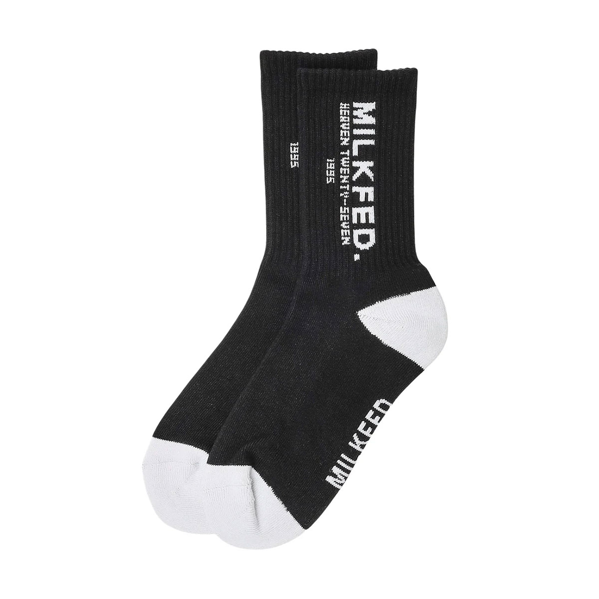 MILKFED.  | STENCIL LOGO SOCKS��103261054006��
