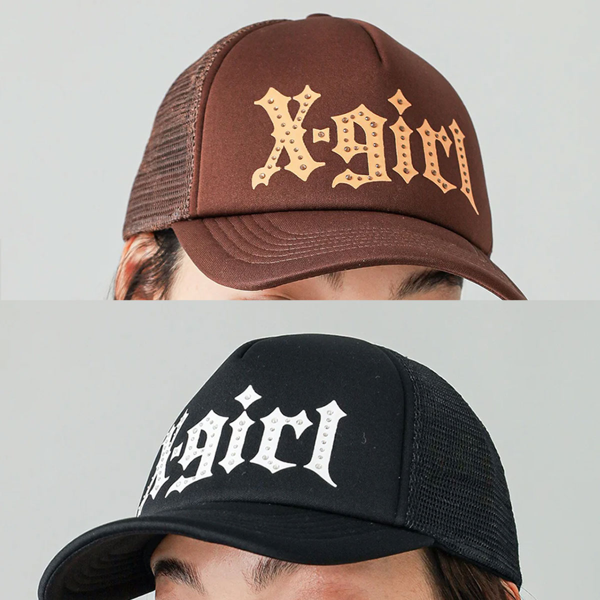 å å å ˹ ȥåå   ȥ꡼ȿ͵֥ X-GIRL  | GOTHIC LOGO TRUCKER CAP105244051005