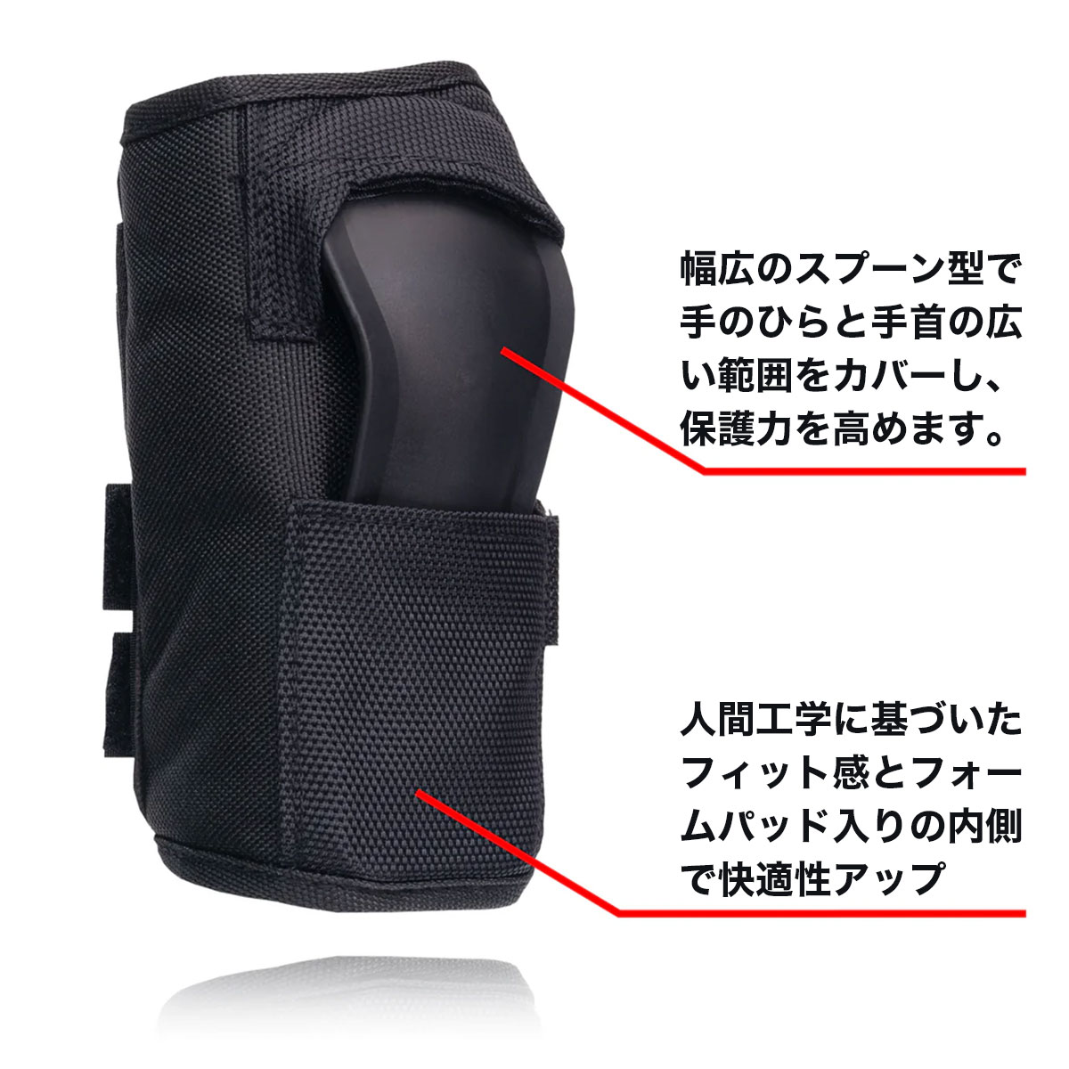 187���顼�ѥå� ���顼�ѥå� ��� �ꥹ�ȥ����� �ץ��ƥ����� �������ȥܡ��� �����ܡ� �����ɻ� �ɶ� PRO WRIST GUARD �֥�å� 187killerpads ��892-��