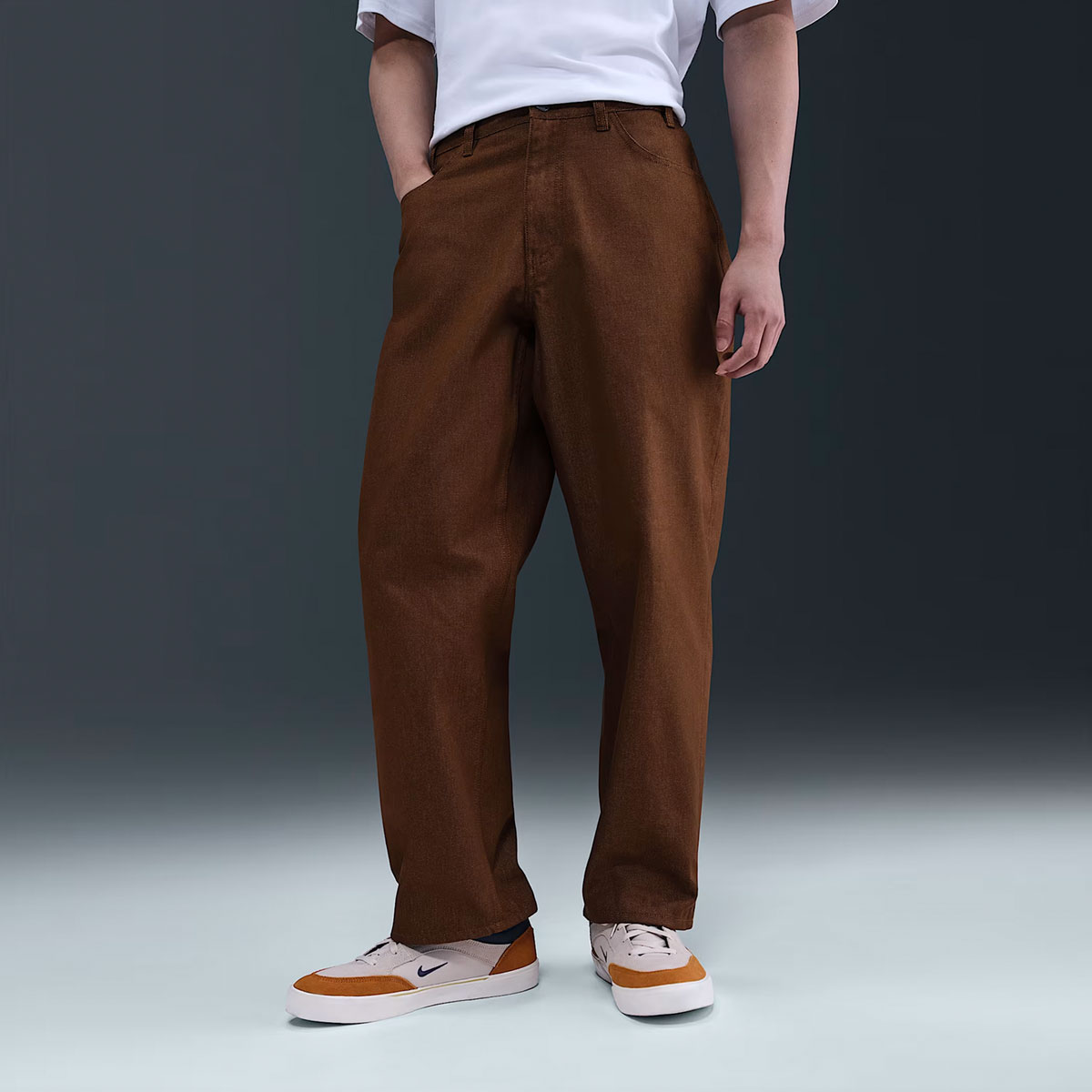 NIKE SB �ʥ��������ӡ� �ʥ���sb ��� �롼�� �ǥ˥� �������ȥܡ��ɥѥ�� �⥹���åɥ֥饦�� 32inch 34inch �����������͵��֥��� ���� nikesb | LOOSE DENIM PANTS��IB2993-235��